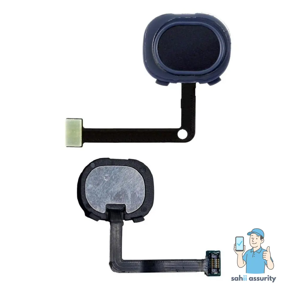 Fingerprint Sensor with Flex Cable for Samsung Galaxy M20 Black